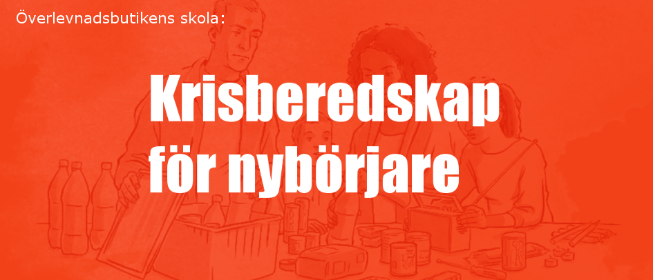 krisberedskap för nybörjare